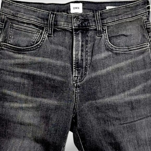 EDWIN Men’s Maddox Slim Fit Jeans in the Size 31X32” in Knight Ryder Gray Color - Picture 10 of 14